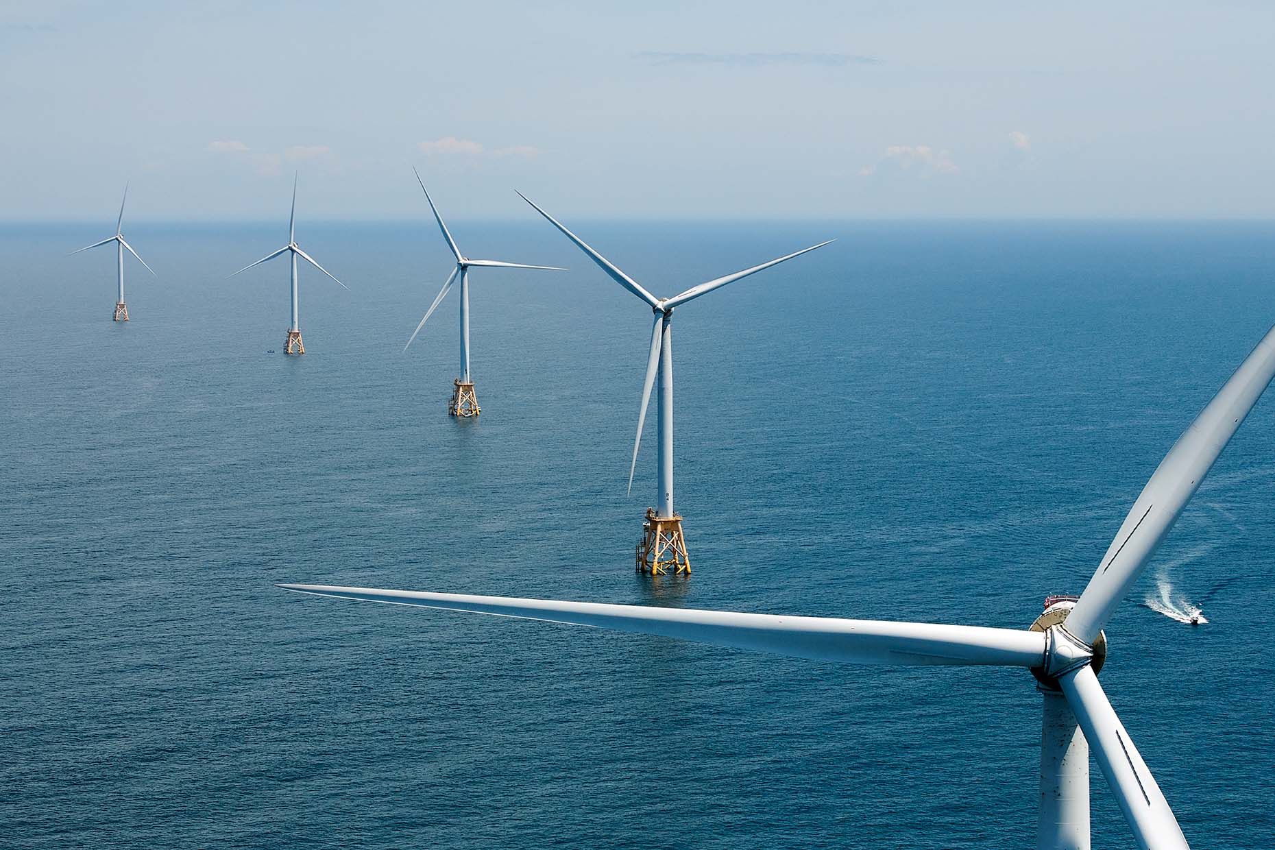 Block Island Wind Turbines | Long Island Power Authority | Cameron Davidson