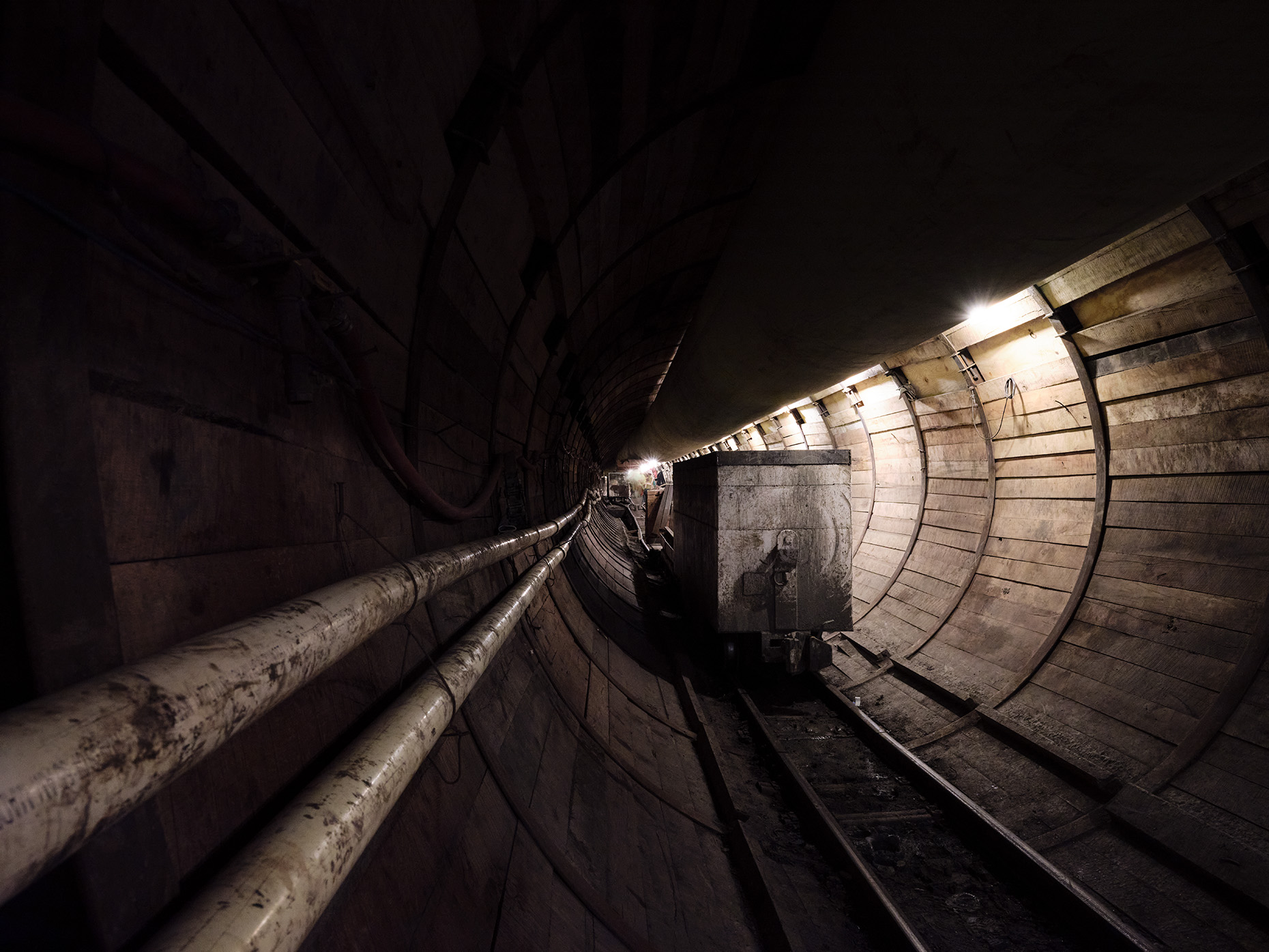 New water treament tunnel in San Antonio, Texas
