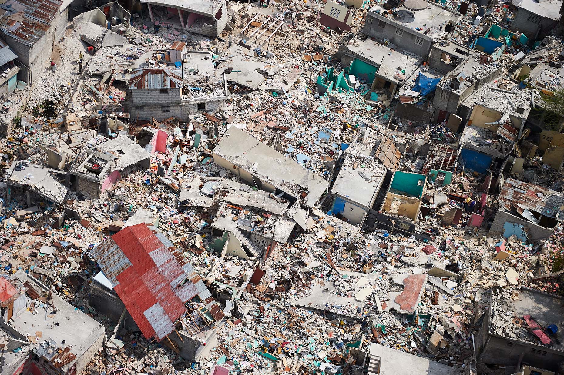 Earthquake damage, Port au Prince, Haiti - Cameron Davidson