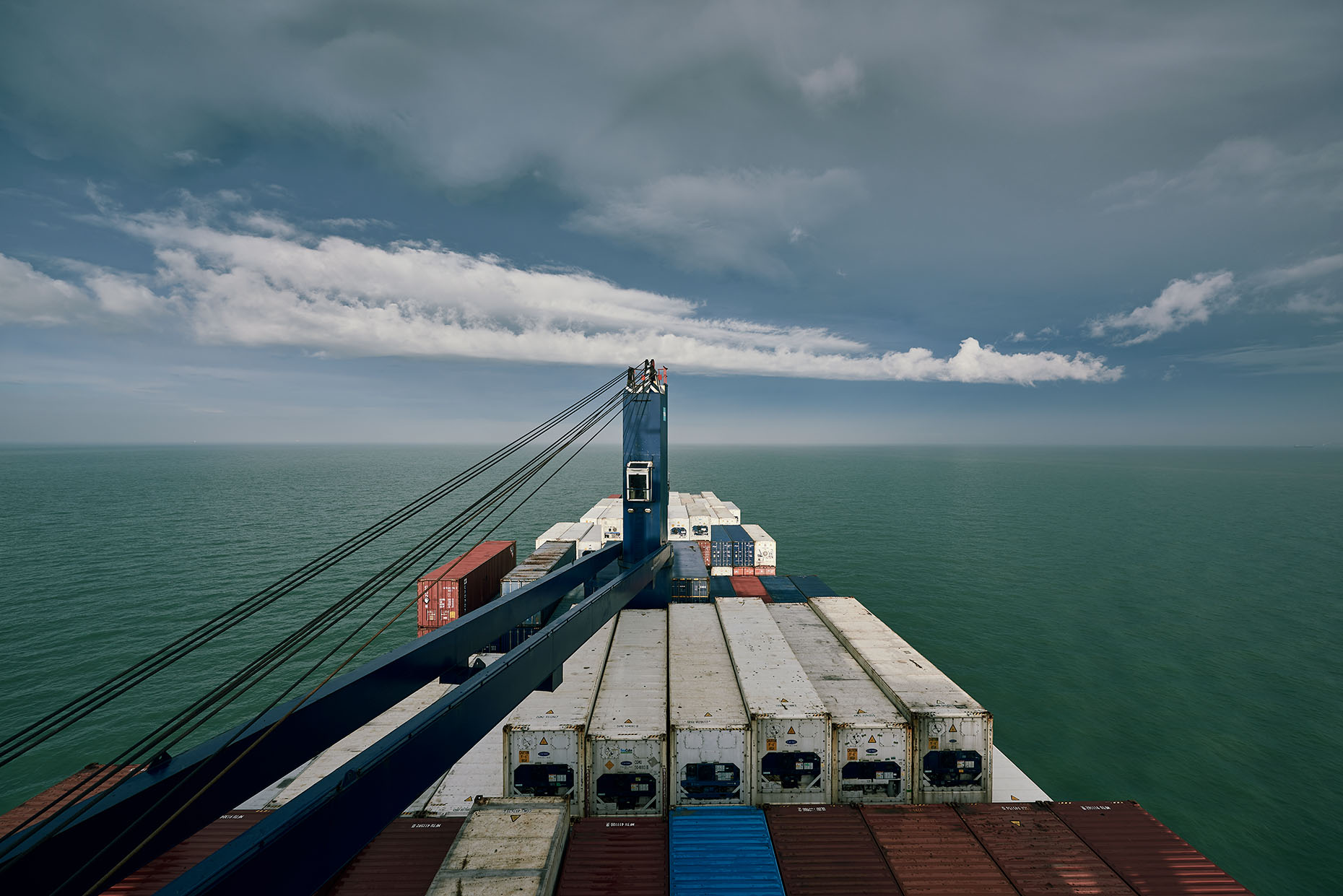 Cargo ship voyage | Crossing the Atlantic Ocean