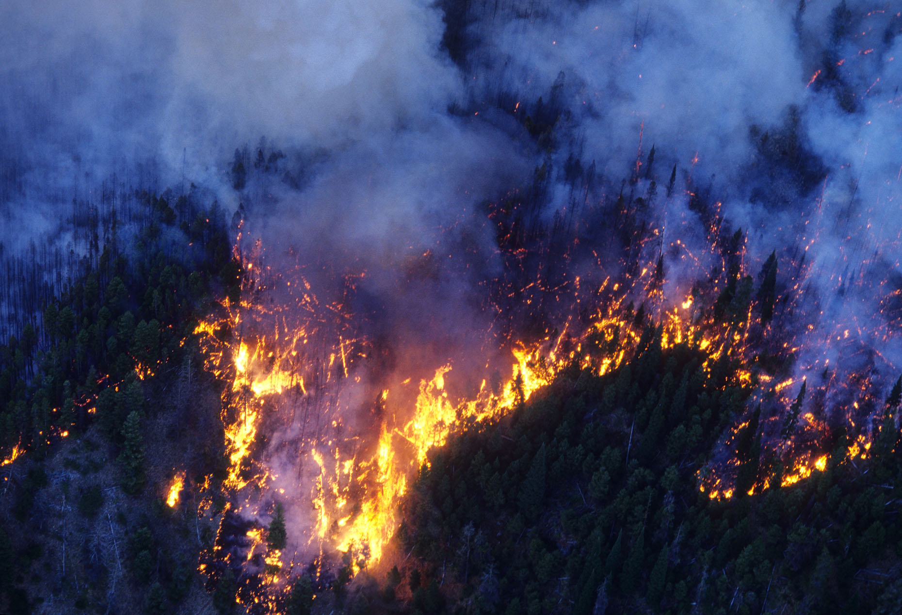Snake River Wildfire National Geographic Aerial